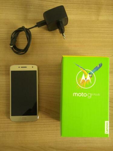 Motorola Moto G5 Plus, prima staat, goudkleurig