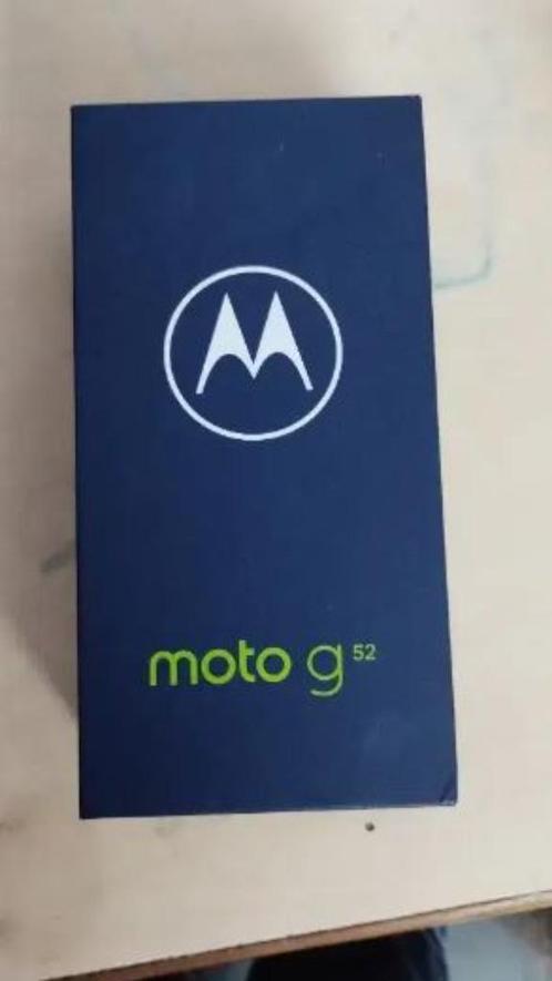 Motorola Moto G52 128GB Zwart nieuw in doos  2 JR GARANTIE