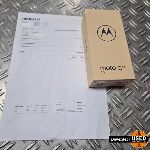 Motorola Moto G54 5G 256GB NIEUW in Seal met bon