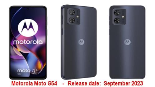 Motorola Moto G54 in doos 3 maanden oud met lichte schade