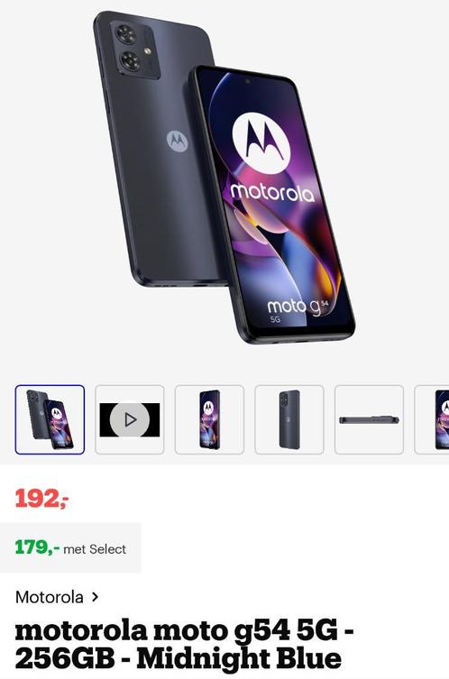 Motorola Moto G54 Nieuw in doos