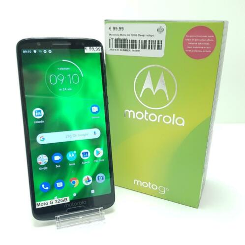Motorola Moto G6 32GB Deep Indigo  Zeer nette staat
