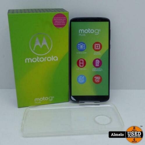 Motorola Moto G6 Plus - 64GB - Deep Indigo (blauw) nieu 866