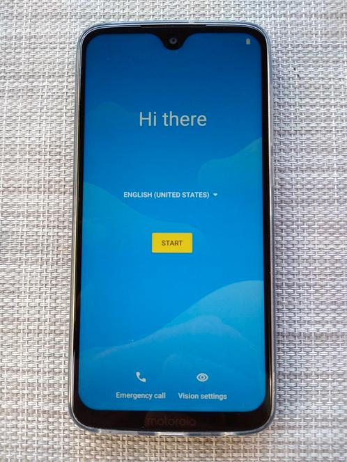 Motorola Moto G7 klaar voor gebruik