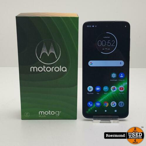 Motorola Moto G7 Plus 32Gb Indigo blauw  Gebruikt