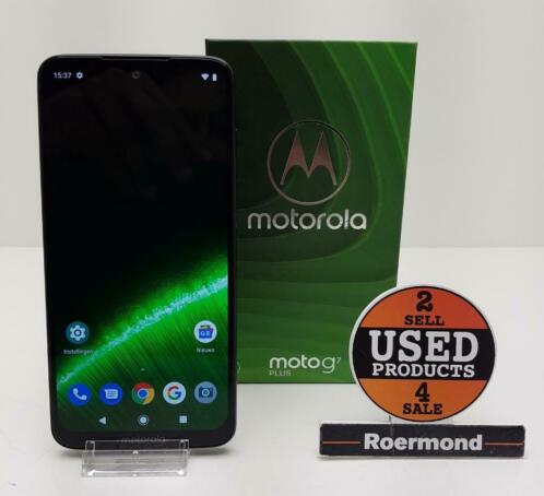 Motorola Moto G7 Plus 64Gb compleet in doos  Zgan