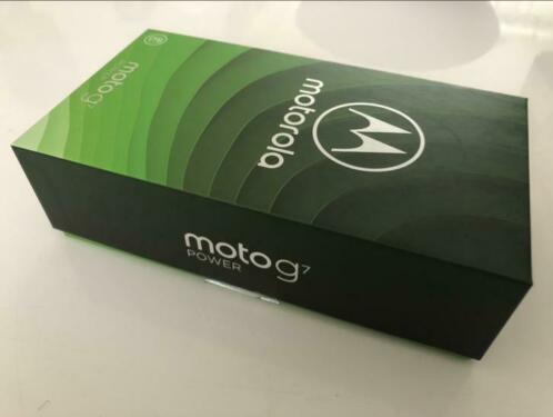 MOTOROLA Moto G7 Power - 64 GB Dual-sim Zwart