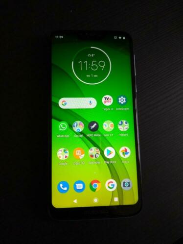 Motorola Moto g7 power iced violet, 3 weken oud