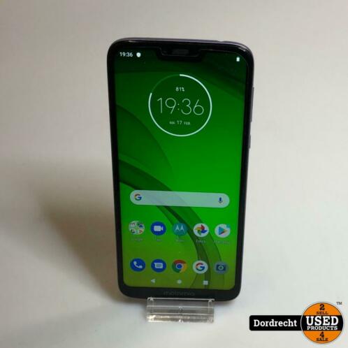 Motorola Moto G7 Power  Paars  Met garantie