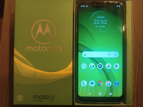 Motorola Moto g7 Power praktisch nieuw incl. hoesje en lader