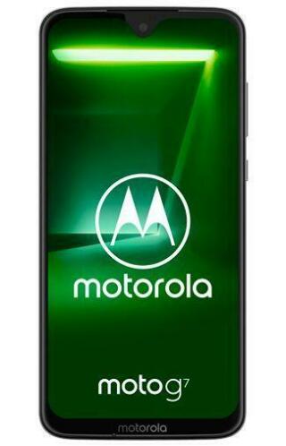 Motorola Moto G7 White voor  0 bij abonnement  15 pm