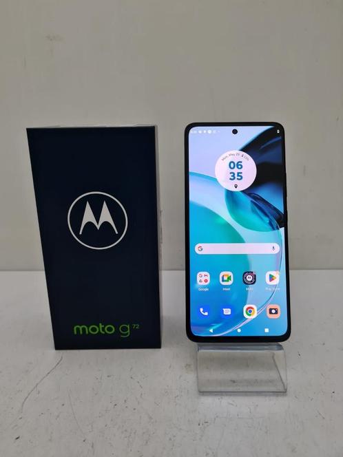 Motorola Moto G72 128GB Zwart - In Top Staat - In Doos - Met
