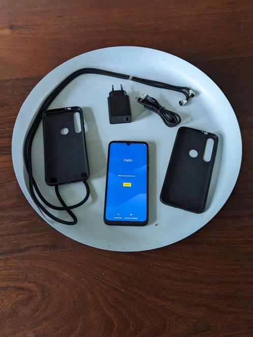 Motorola Moto G8 Plus Blauw 64GB  hoesjes