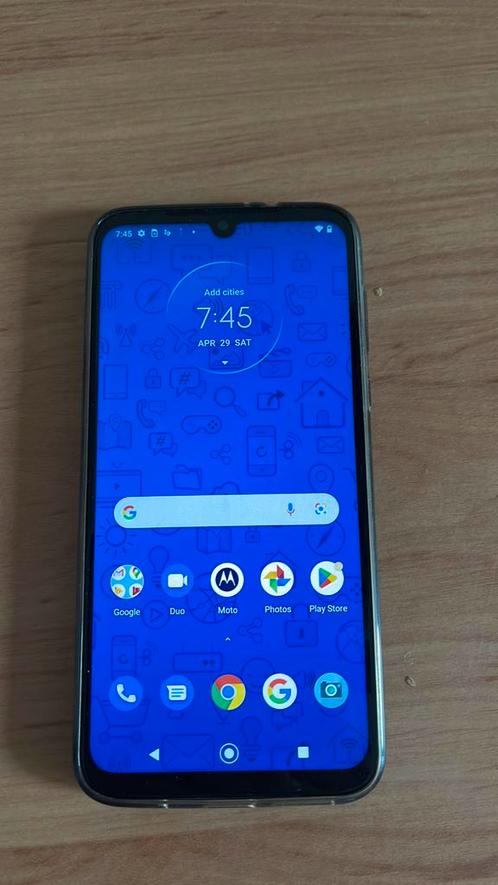 Motorola moto G8 plus xt2019-1 android 10 blauw