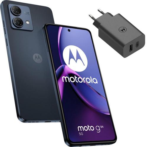 Motorola - Moto G84 5G - 256GB - Midnight Blue  50W Duo...