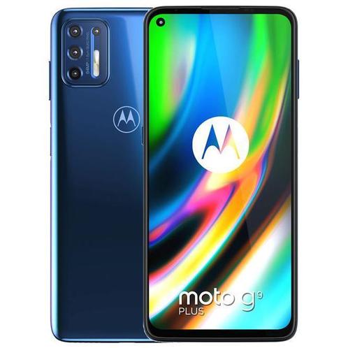 Motorola Moto G9 Plus 128GB - Blauw - Simlockvrij - Dual-SIM