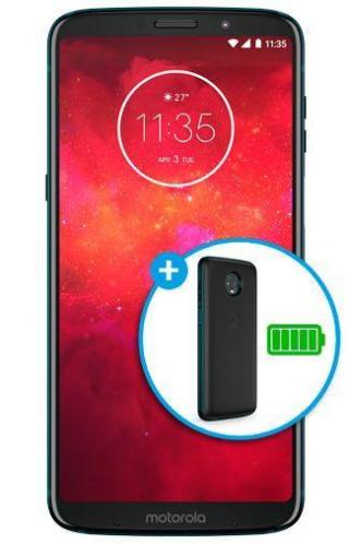 Motorola Moto Z3 Play Blue voor  0 en 20 pm