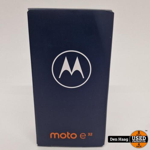 Motorola Motorola Moto e32 64GB Zwart  Bon  Nieuwstaat