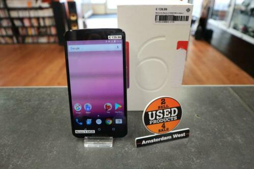 Motorola Nexus 6 64GB Wit in doos  Nette staat met Garantie