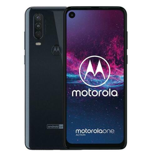 Motorola One Action Denim Blue nu slechts 179,-