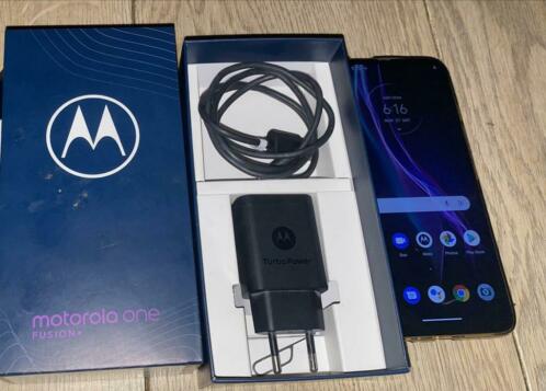 Motorola one fusion 1 week gebruikt nog als nieuw