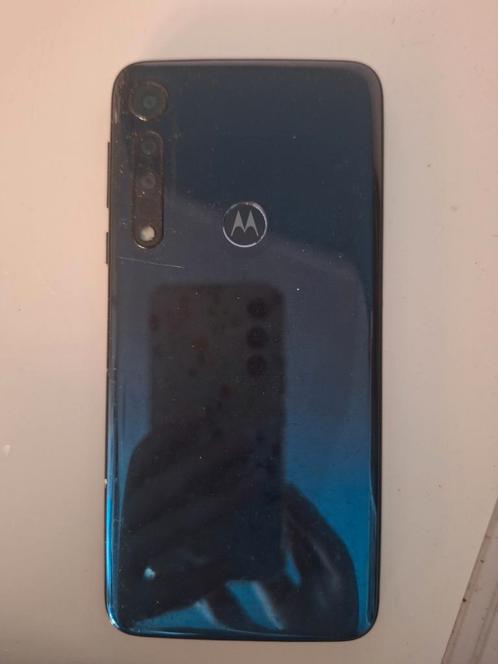 Motorola one macro 64 gb telefoon blauw incl hoesje
