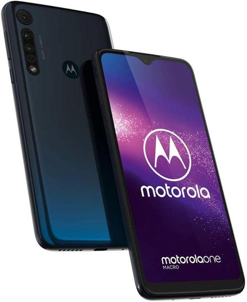Motorola one Macro (in nieuwstaat ) Inclu doos boekjes enz.