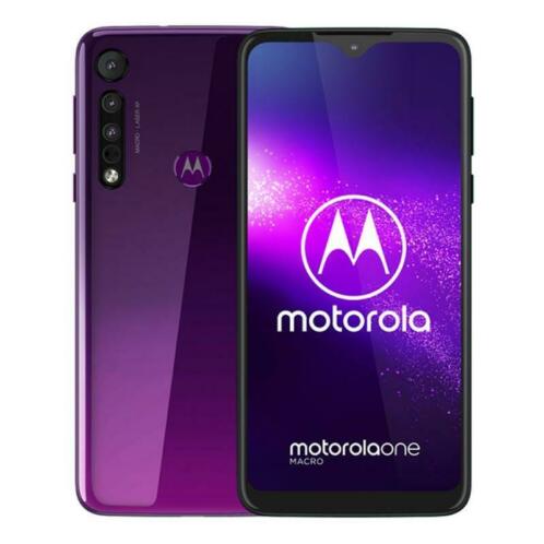 Motorola One Macro Ultra Violet nu slechts 162,-