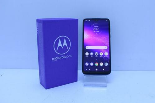 Motorola One Marcro Space Blue - 64GB - 4GB - In goede staat