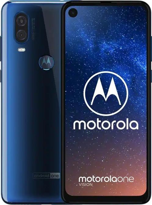 Motorola One Vision 128GB Blauw met GARANTIE amp verzending