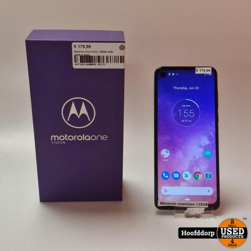 Motorola One Vision 128GB nette staat in doos