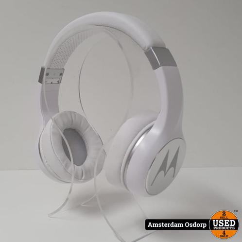 Motorola shq57 headset wit  In nette staat