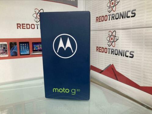Motorola smartphone Moto G30 128GB DARK PEARL NIEUW IN DOOS
