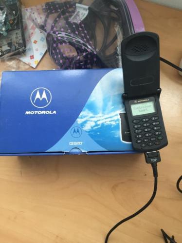 Motorola startac 130 met doos voor verzamelaar