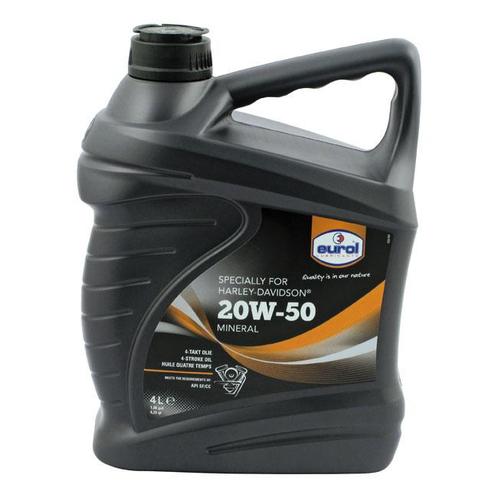 Motorolie  Eurol 20W-50  4 Liter  Mineraal