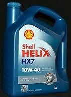 Motorolie Sherpe Prijs SHELL HELIX 10W40 HX7 Motor olie 5 L.