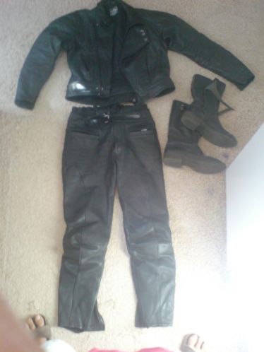 Motorpak met motorlaarzen