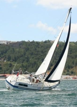 Motorzeilboot zeiljacht 7,32 m kajuit zeilboot opknapper