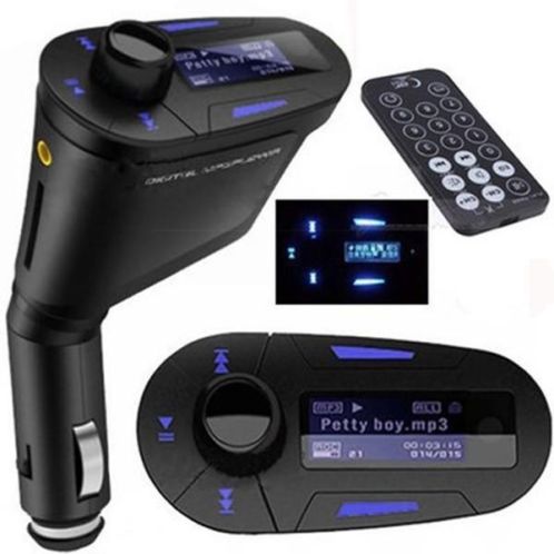 MP3 WMA speler Fm transmitter LCD scherm USB SD AUX 