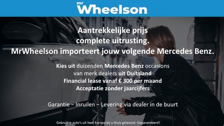 MrWheelson import en financial lease voordeel op Mercedes