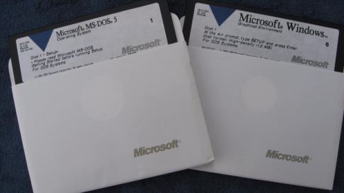 MS-DOS Installatie  Grafische toepassing