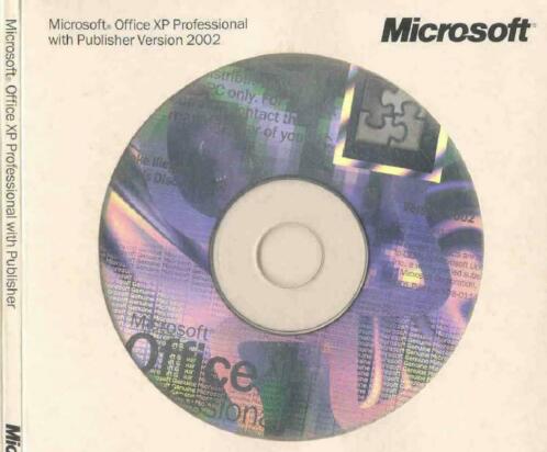 MS-Office XP Pro. met Publisher 2002