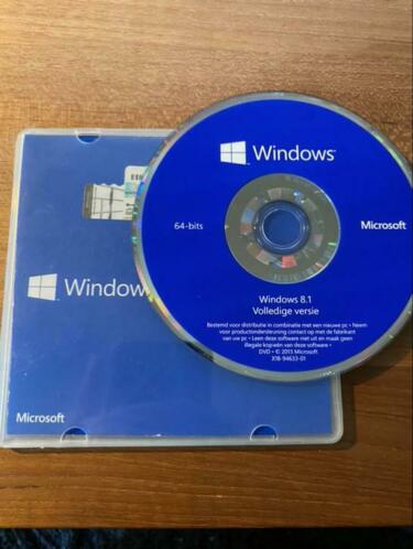 MS Windows 8.1 Volledige versie 64 bits
