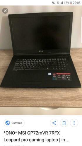 Msi gaming laptop