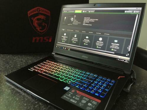MSI Gaming Laptop i7 ram16GB GTX1060 vram6GB 1TB opslag 17034