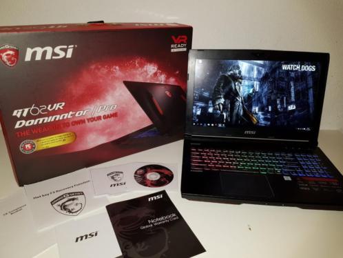 Msi gt62vr 6re dominator pro gtx 1070 