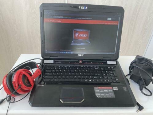 MSI GT70 Intel i7, 32GB, GTX 880M GDDR5 8GB. Problem met GPU