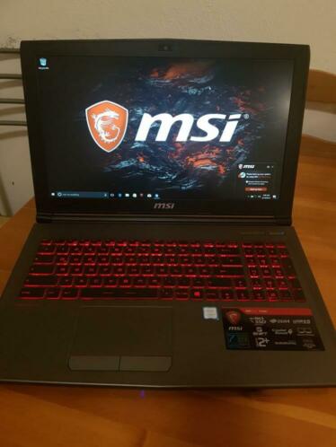 MSI laptopi7 7gengtx 1050Ti 4gb16gb RAMssd As NEW