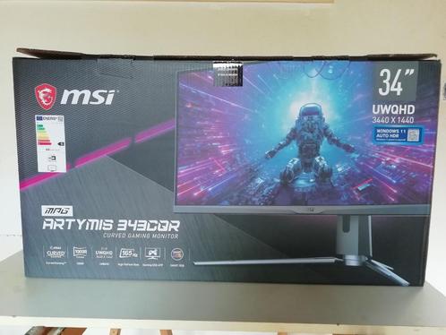 MSI MPG Artymis 343CQR Curved Gaming Monitor - 34 inch