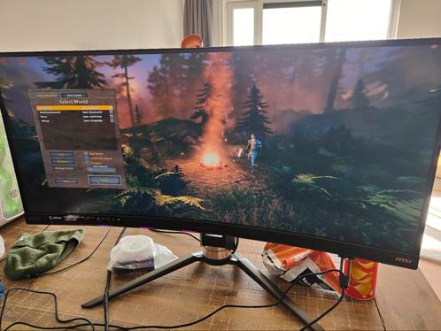 Msi mpg341cqr 34 inch ultra wide gaming monitor